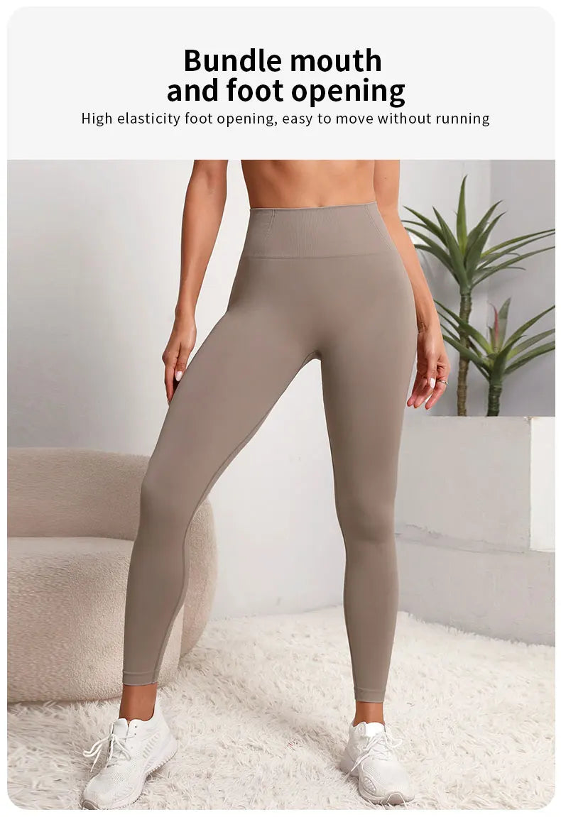 Seamless High Waist Push Up Leggings